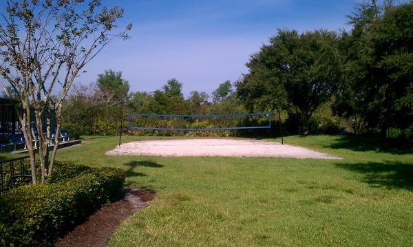 Lake St. Charles volleyball court